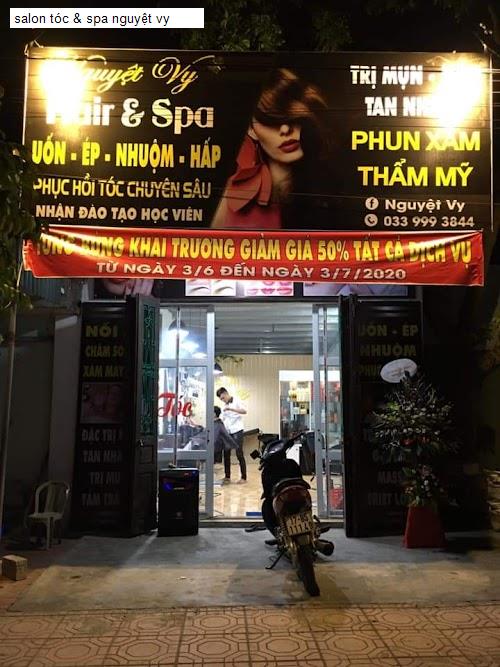 Hình ảnh salon tóc & spa nguyệt vy